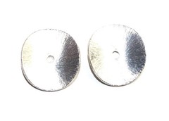 Diamond Cut White Gold 14mm Jackets For Earrings Use With Any Studs Create Look