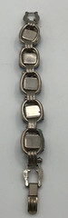Vintage Verified JULIANA D&E Blue Rhinestone 5 Link Bracelet Glass MCM 1960s