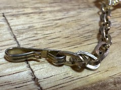 Vintage Gold Tone Statement Necklace 12–16.5” Adjustable Unsigned Estate Jewelry