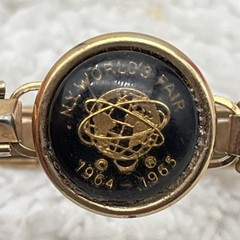 Vintage NY Worlds Fair Bracelet 1964 1965 Expandable Fits Small 5.5″ Wrist