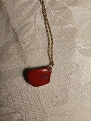 9 Piece Vintage Necklace Lot Glass And Natural Stone Variety Length 1 Anklet