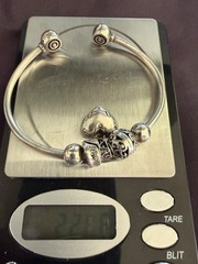 Sterling Silver Charm Bracelet