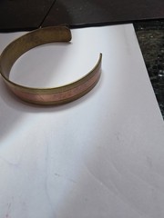 Vintage Two Toned Coppe& Brass Southwest Style 1/2 ” Wide