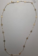 Vintage 1979 Avon Flowerlace Necklace Goltone, In Original Box
