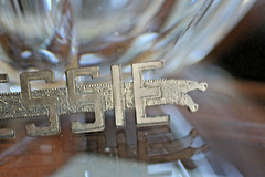 antique :* HAND-MADE NAME PIN “J E S S I E” *: c-clasp L@@K!!