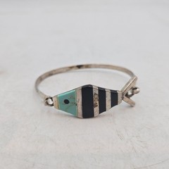 vintage Made in Mexico Nickel Silver Bracelet – Fish Design