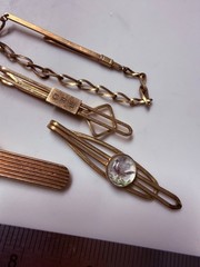 Collection Lot Amazing Variety Vintage Gold Filled Men’s Jewelry #Decor – X9