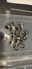 Handmade Silver Plates Flatware Rings