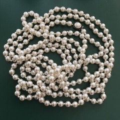 Pearl Necklace 114 Inches Hong Kong Faux