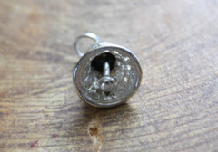 Sterling Silver BELL Charm makes chime sound