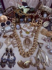 Vintage Estate Costume Jewelry Lot! AVON, MONET and more!