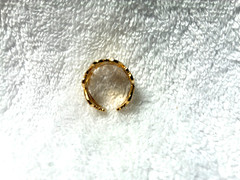 Vintage Ring Sarah Coventry Gold Vermeil Over Sterling 1974 Size 5