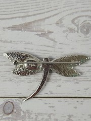 Lot Of 7 Rhinestone Brooches Silver And Gold Tone Pins