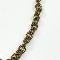 Vintage Retro Modernist Enamel Pendant Necklace, Gold Tone Abstract Geo, Style