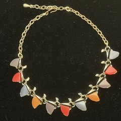 Vintage 1950’s 1960’s Thermoset Necklace Earrings Bracelet Lot Set Parure
