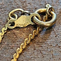 Vintage 1/20 14K Gold Filled Serpentine Chain Necklace Bracelet Set + Bonus
