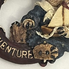 3 Vintage Resin Bear Pins Boyd’s Bears Mom Lifesaver Adventure Thanksgiving