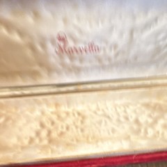 Marvella Vintage Pearl Necklace Wrap With Original Velvet Red Case