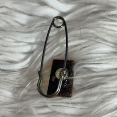 Vintage Antique Genuine Baltic Amber Brooch