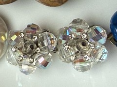 Lot of Vintage Costume Clip-on Earrings 13 Sets Very Good/Excellent