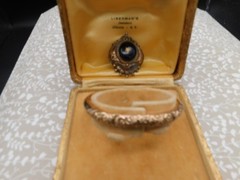ART Deco jewelry lot Childs bracelet Victorian brooch Gold filled Lady Earrings