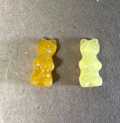 Vintage Sugar Rush Original Gummy Bear Jewelry Plastic Charms Saftey Pin 200+