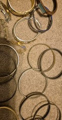 Vintage Bracelet Lot Mixed Materials And Styles