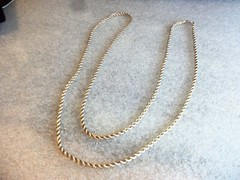 Vintage Gold filled Chain Necklace 33 in 22.5 grams Fifth Avenue