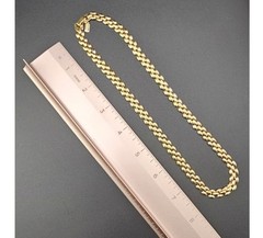 Vintage Revlon Signed Gold-Tone Three-Row Panther