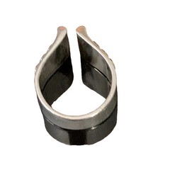 RARE 1968 VINTAGE MODERNIST ANNA GRETA EKER NORWAY STERLING SILVER “KNOT” RING