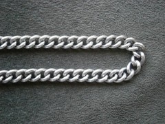 Georg Jensen Ornate Padlock Curb Link Vtg Sterling Silver Bracelet 7.75″ 18.5g