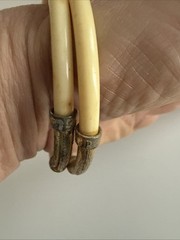 Vintage Celluloid W/GOLD TONE METAL, SOME TARNISHING SEE PICS SET 2