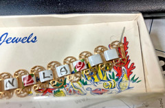 MCM “LIttle Miss Jewels” Chinatown LA Panel Bracelet. New / Still in box