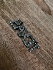Texas Rhinestone Large Vintage Brooch Pin Womens/Mens Jewelry – 2.75 x .75 in