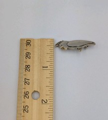 Vtg Australia Sterling Silver Cockatoo Parrot Brooch Pin 925 Map Mark C-Clasp