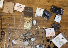 Vintage Modern Costume 69 Pieces Jewelry Lot Name Brand Necklace Earrings
