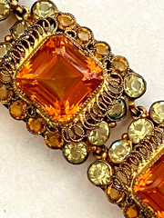 Exceptional Vintage Hobe Rhinestone Bracelet