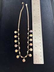 Vintage Aurora Borealis necklace