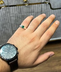 Natural Emerald Stone Ring Unheated Untreated Emerald Cut Stone Swat Emerald