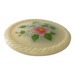 Avon Spring Bouquet Floral Brooch Pin Ceramic Flower Cottage Garden Porcelain