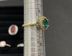 ✨Lot Of 5 Vintage To Now Beautiful Gemstone Estate Rings, All Size 9✨