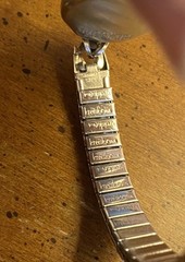 Vintage Benrus Women’s Watch Diamond AccentsStretch Windup RUNS 2490 550 Ladies