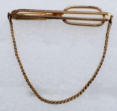 Vintage Mid Century Modern Swank Gold Tone Cufflinks & Tie Bar 10 Piece Lot