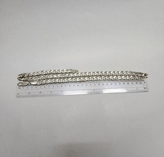 Vintage 925 Sterling Silver Heavy Chain Necklace 12mm 74cm 29in 112.4g Stamped