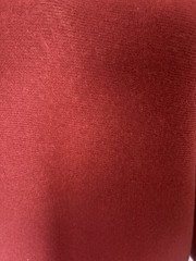 New Your And Company Women’s Red Knit V-Neck 3/4 Sleeve Pullover Sweater M