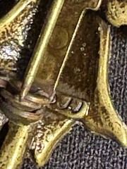 JJ Jonette Vintage Angel Fairy Sparkle Brooch Pin Gold Tone NOS RARE!