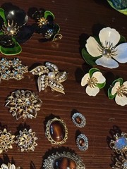 Large Lot Of Vintage Sarah Coventry Jewelry All Signed
