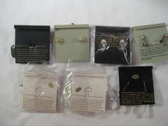 earrings vintage lot of 7 Two Sisters Medici Lauren Leah NEW on cards hand craft