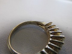 Stunning 14k Gold 1.03 ctw Marquise Diamond Ring Band Size 7 VS1-I MAKE OFFER
