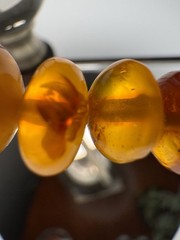 Vintage Genuine, Baltic Amber Necklace 46 G Honey Butterscotch Cognac Beads 17“
